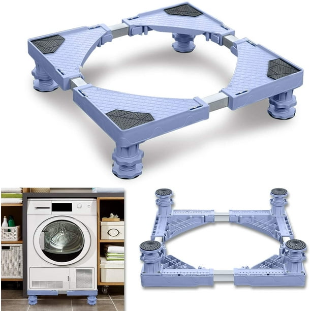 Meuble de rangement pour machine à laver à tambour - Kit d'empilage pour  machine à laver et sèche-linge - Étagère de rangement pour machine à laver  