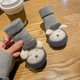 thumbnail image 2 of Newborn Infant Baby Boy Girls Toddlers Indoor Animals Slipper Shoes Antislip Socks Toddler, 2 of 3
