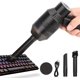 thumbnail image 1 of Aspiradora para teclado de computadora, miniaspiradora recargable potente, aspiradora portátil inalámbrica, la mejor herramienta de limpieza para polvo, gotas para computadora portátil, Ca, 1 of 4