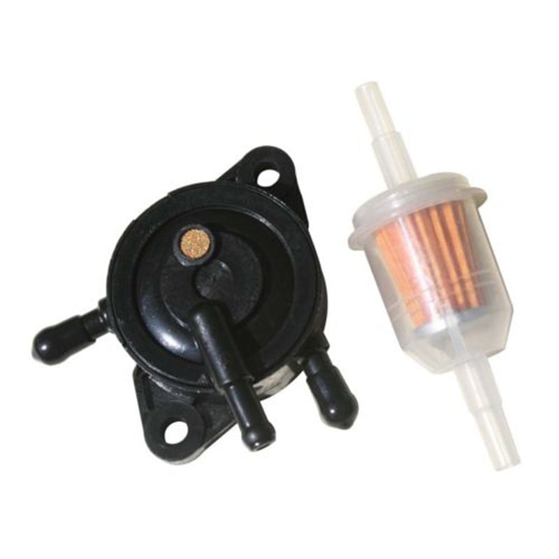 Lawn Mower Fuel Pump Filter For KAWASAKI For 15 Thru 25 HP Engine Replacement 