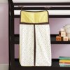 Chelsea & Main - Dot and Dash Safari Diaper Stacker, Pink