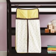 Chelsea & Main - Dot and Dash Safari Diaper Stacker, Pink