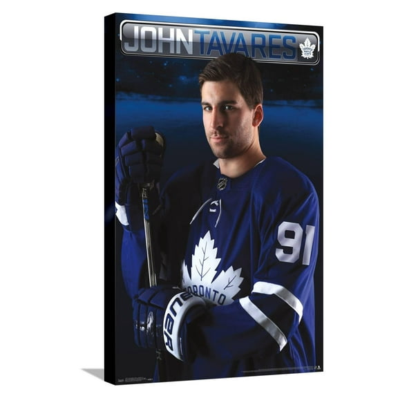 NHL Toronto Maple Leafs - John Tavares 18 Canvas Wall Poster, 14.725" x 22.375"