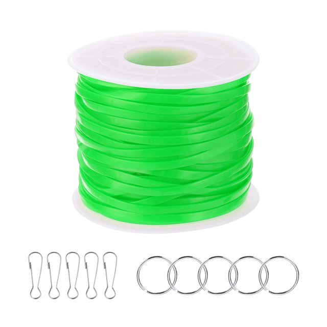 Uxcell Kit de Lanière, Cordon de Laçage avec Accessoires, Vert