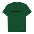 thumbnail image 3 of Men Summer Tops plus Size Top Fitted Men Tees Short Sleeve Slipper Boy T Turtle 10 Memory Foam Pack Athletic Set Size Open Short Sleeve Yoga Top Print T Shirts Graphic Print Shirts Casual Green L, 3 of 4