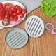 thumbnail image 5 of Prensa para hamburguesas Máquina para hacer hamburguesas Hamburguesa de aluminio con mango de abdominales El molde para carne más resistente lo hace perfecto para la cocina Barbacoa Antiadherente Fácil de limpiar 4.7" de diámetro y 0.7" de profundidad brillar Electrónica, 5 of 5