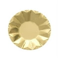 Efavormart 25 Pack | 7" Geometric Metallic Gold Dessert Appetizer Paper ...
