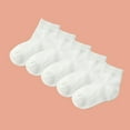 thumbnail image 1 of PatPat Baby / Toddler Solid Socks,5-pack,Unisex, 1 of 4