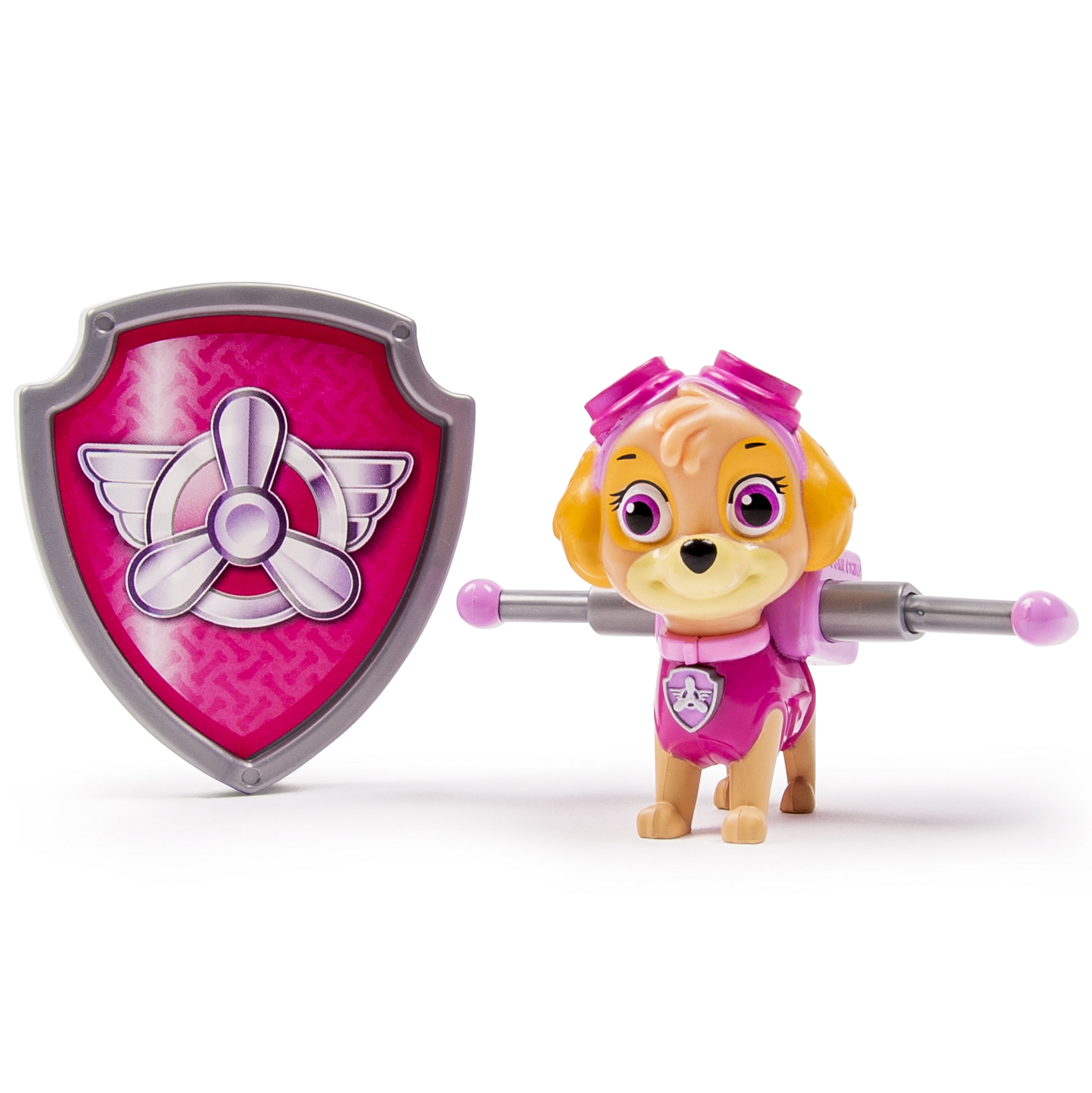 Whitney Endelig Ren Paw Patrol Action Pack Pup & Badge, Skye - Walmart.com