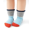 thumbnail image 5 of Fraobbg 12 Pack Baby Boys Non Slip Skid Crew Socks Toddlers Infant Cotton Grips Ankle Socks, 5 of 9