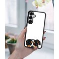 thumbnail image 5 of WIRESTER Shockproof Soft Rubber Cover Case for Samsung Galaxy S25 6.2" 2025, Animal Black Tricolor Aussie Australian Shepherd Dog, 5 of 5