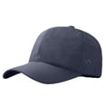 thumbnail image 2 of Breathable Baseball Cap with Mesh, Lightweight Sports Hat for Big Heads 22"-25", Adjustable Running Sun Hat for Men and Women, Quick-Dry Hiking and Outdoor Activities-Navy, 2 of 3