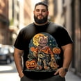 thumbnail image 2 of Men T Shirt for Big & Tall Man Graphic Short Sleeve Plus Size Oversized Tee Tshirts 6XLT 3DTS10067, 2 of 8
