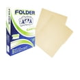 thumbnail image 3 of Folder Tamaño Carta Color Crema  1 Caja de 100 Piezas apsa carta, 3 of 3