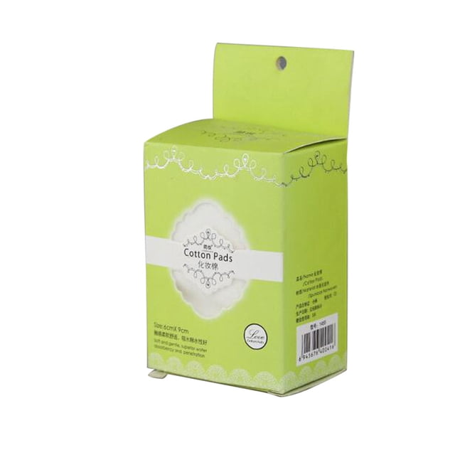 Almohadillas de faciales de Maquillaje No tejido 100% Zulema 200 hojas Verde Maquillaje