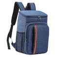 thumbnail image 4 of Almencla Insulated Backpack Accessory Large Capacity Oxford Cloth Zipper Closure Outdoor Blue, 4 of 8