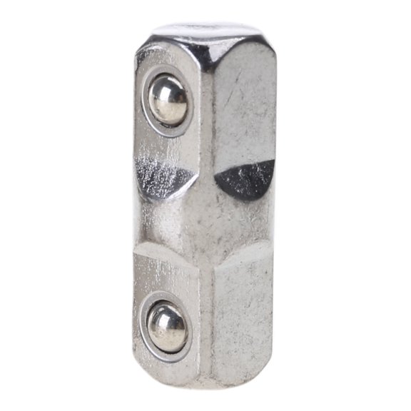 UNTERING 3/8" Socket Sleeve Adapter Hexagonal Connector Socket-double for Head Outer Square Electric Wrench Extension Rod
