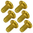 thumbnail image 1 of Tornillos para freno de disco de bicicleta de montaña de acero de titanio con cabeza T25 amarilla M5x10 mm: tornillos universales para bicicleta para un mejor rendimiento, 1 of 8