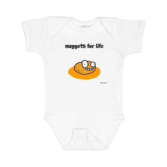 Inktastic Nuggets for Life Boys or Girls Baby Bodysuit