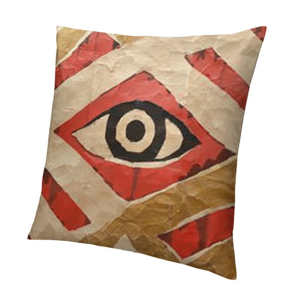 BANET Designer Throw Pillow Covers , with Geometric Stripe Pattern,Decorative Lumbar Pillowcases for Bed Living Room Outdoor Car 12x12in