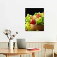 thumbnail image 2 of ONETECH GETHATY Canvas Painting Wall Art Delicious Food Concept Wall Art Salad Picture Poster Artwork for Living Room Kitchen 16\x20\, 2 of 4