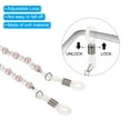 thumbnail image 4 of Uxcell Eyeglass Chains for Women, Stylish Glasses Chain Sunglass Strap Glasses Beaded String Holder, Pink, 4 of 5