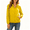 Yellow, variant on CBASIHI Womens UV Protection Windbreaker Jackets With Pockets- Long Sleeve Lightweight Quick Dry Fall Hooded Hiking Outdoor Coats Gray Size M-4XL