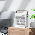 thumbnail image 2 of Enfriador de aire portátil, ventilador, humidificador, 150 ml, 3 velocidades, 2 of 5