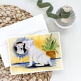 thumbnail image 2 of Caroline's Treasures Bull Terrier Greeting Cards with Envelopes, 5" x 7" (8 Count), 2 of 2