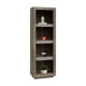 thumbnail image 2 of Librero Loira Roble Kessa Muebles 60 x 180 x 40 cm, 2 of 5