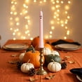 thumbnail image 5 of Cute Ghost Taper Candles, Halloween Spooky Ghost Face Long Stick Candles, Decorative Dinner Candlesticks for Halloween Party Home Table Decor, Pink, 5 of 6