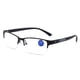 thumbnail image 2 of Gafas de lectura de media montura, gafas negras HD para hombres y mujeres mayores, antifatiga de moda, 2 of 4