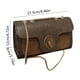 thumbnail image 3 of Bolso de hombro casual para mujer | Bolso bandolera tipo mensajero | Cuero PU | Correa ajustable | Bolso versátil tipo tote | Diseño elegante | 21.5x12x8cm | Negro, marrón, café, 3 of 6