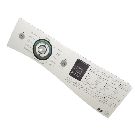 Pre-Owned Washer W10433090 Genuine Control Panel
