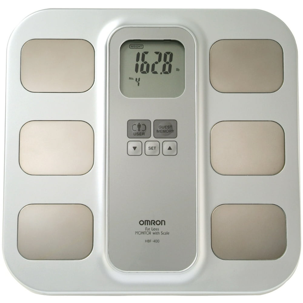 Omron Hbf400 Fullbody Sensor Body Composition Monitor & Scale With 3