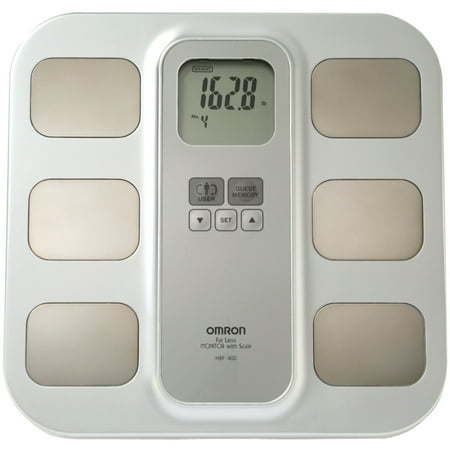 Omron Hbf-400 Full-body Sensor Body Composition Monitor & Scale With 3 Fitness Indicators