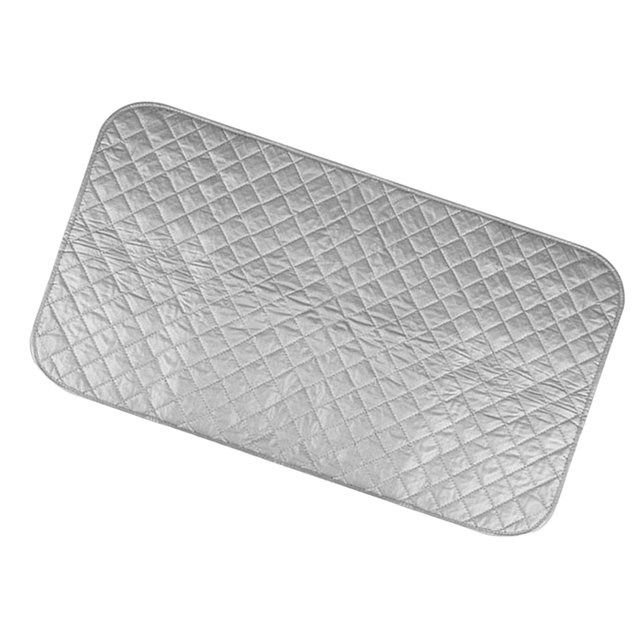 Almohadilla de planchado compacta cubierta de almohadilla de calor plegable para tabla de planchar de apartamento de mesa Rectángulo magnético BLESIY Almohadilla de planchar