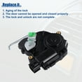 thumbnail image 4 of Unique Bargains Rear Left Side Car Sliding Door Lock Actuator Fit for Toyota Sienna 2004-2010 No.8562008070, 4 of 7