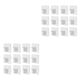 thumbnail image 1 of Soportes para Estantes Injueey Autoadhesivos Tipo 1 12 No.04 2Conjunto, 1 of 6