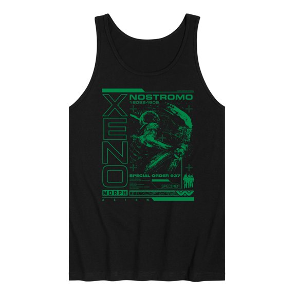 Alien - Xenomorph Dark Digital - Men's Sleeveless Graphic Tank