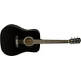 thumbnail image 3 of Fender Squier Dreadnought Acoustic Guitar, Black, 3 of 8