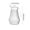 Clear, variant on Bwiyojiz Home, Garden & Tools Gadgets Kitchen Dining Rhombic-Striped Duckbilled Kettle Plastic Cold Water Pot Clear Bottle Juices Pitcher Flower Tea, Gifts for Women, Clear