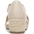 thumbnail image 3 of LifeStride Womens Siesta Microsuede Slip On Wedge Sandals, 3 of 3