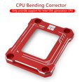 thumbnail image 3 of Protector de marco de corrección de flexión de CPU LGA1700-BCF Gen 12 para Intel (rojo) Tmvgtek Para estrenar, 3 of 9