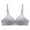 Blue, variant on Odeerbi Wireless Lounge Bras for Women 2025 Printing Gathered Together Daily Bra Underwear Burgundy