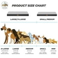 thumbnail image 6 of TailZzz Cozy Pet Mattress | Large to Extra Large L-shaped Dog Mattress | Anti-Slip Pet Mattress Bed, 6 of 28