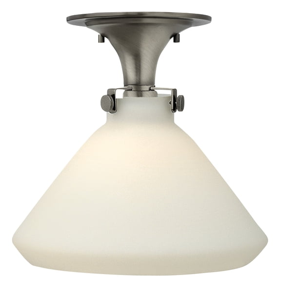 Hinkley Lighting 3141AN Congress 11-3/4" 1 Light Semi-Flush Ceiling Fixture with