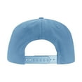 thumbnail image 4 of Decky 6042 5 Panel High Profile Relaxed Cotton Blend Rope Hat-Sky/Black, 4 of 4