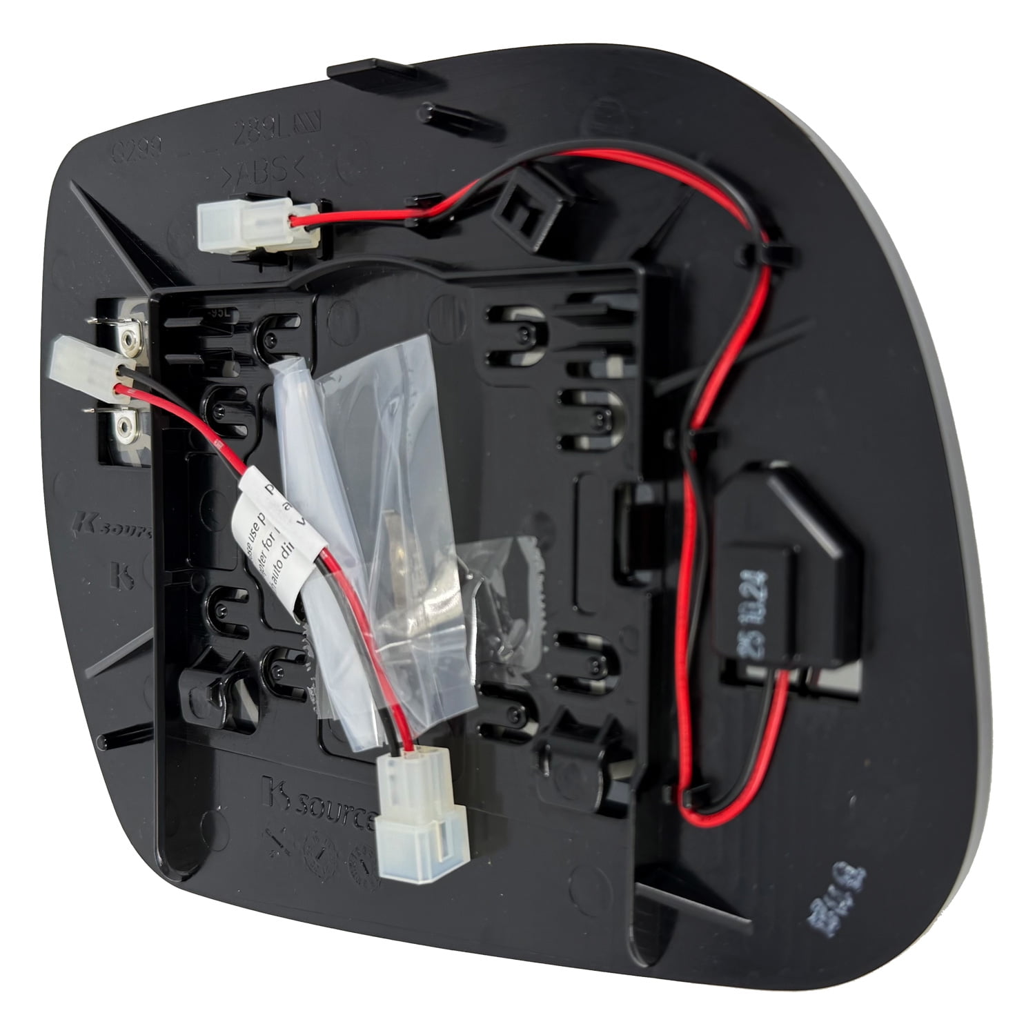 Driver Side Mirror Glass Replacement For 2011-2020 Toyota Sienna (Blind Spot Sensor Heat Defrost)