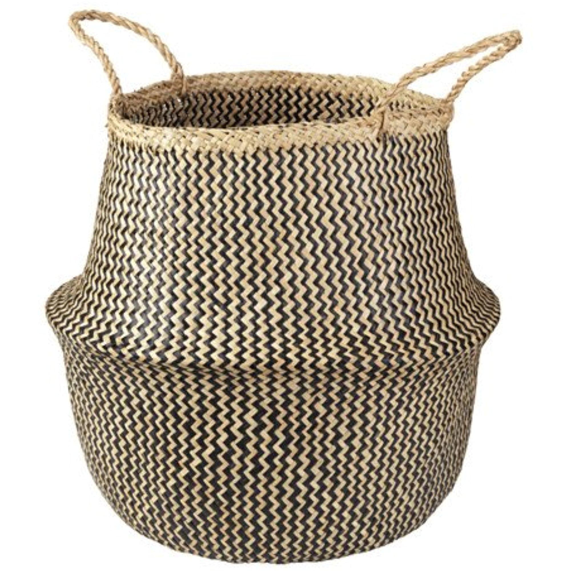 Ikea Basket, seagrass, black , 14 5/8 " , 2214.885.164